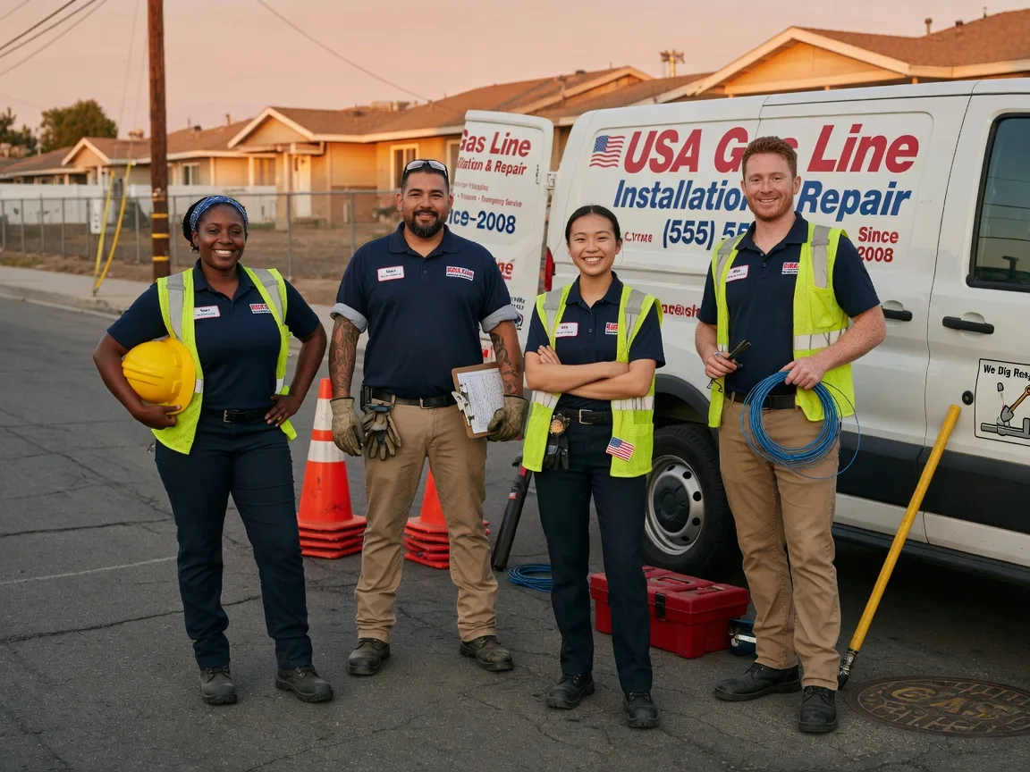 Gas Line Installation company in Mooreton, ND